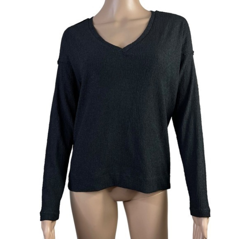 Anthropology Women’s Top Blouse Black Size S